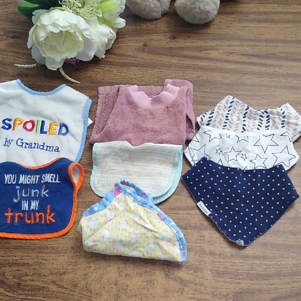 Baby Bibs Set Of 8